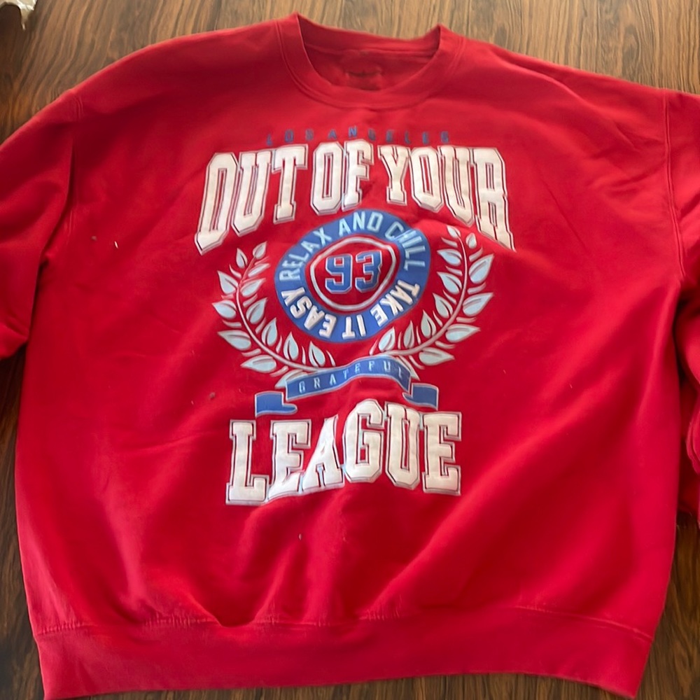 Red Sweatshirt